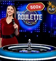 Mega Roulette live table tile