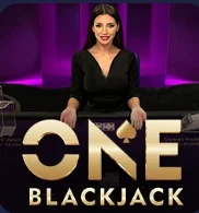 ONE Blackjack live table tile