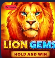 Lion Gems: Hold and Win pokie tile